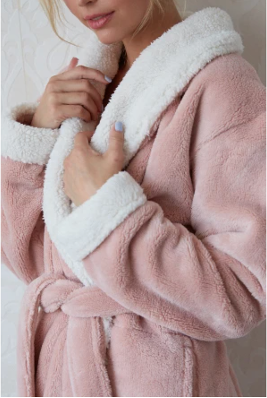 Shelly's Sherpa Fleece Robe
