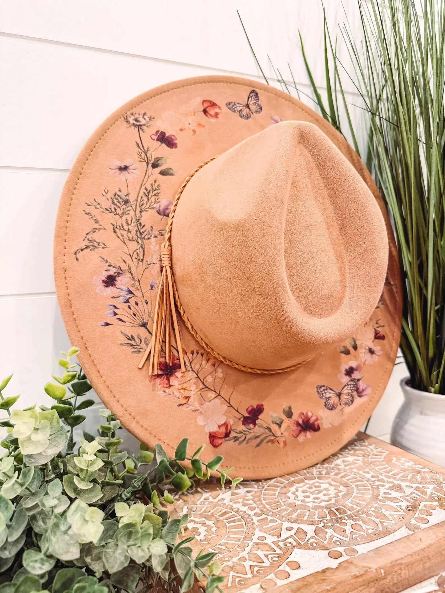 Upper floral Hat
