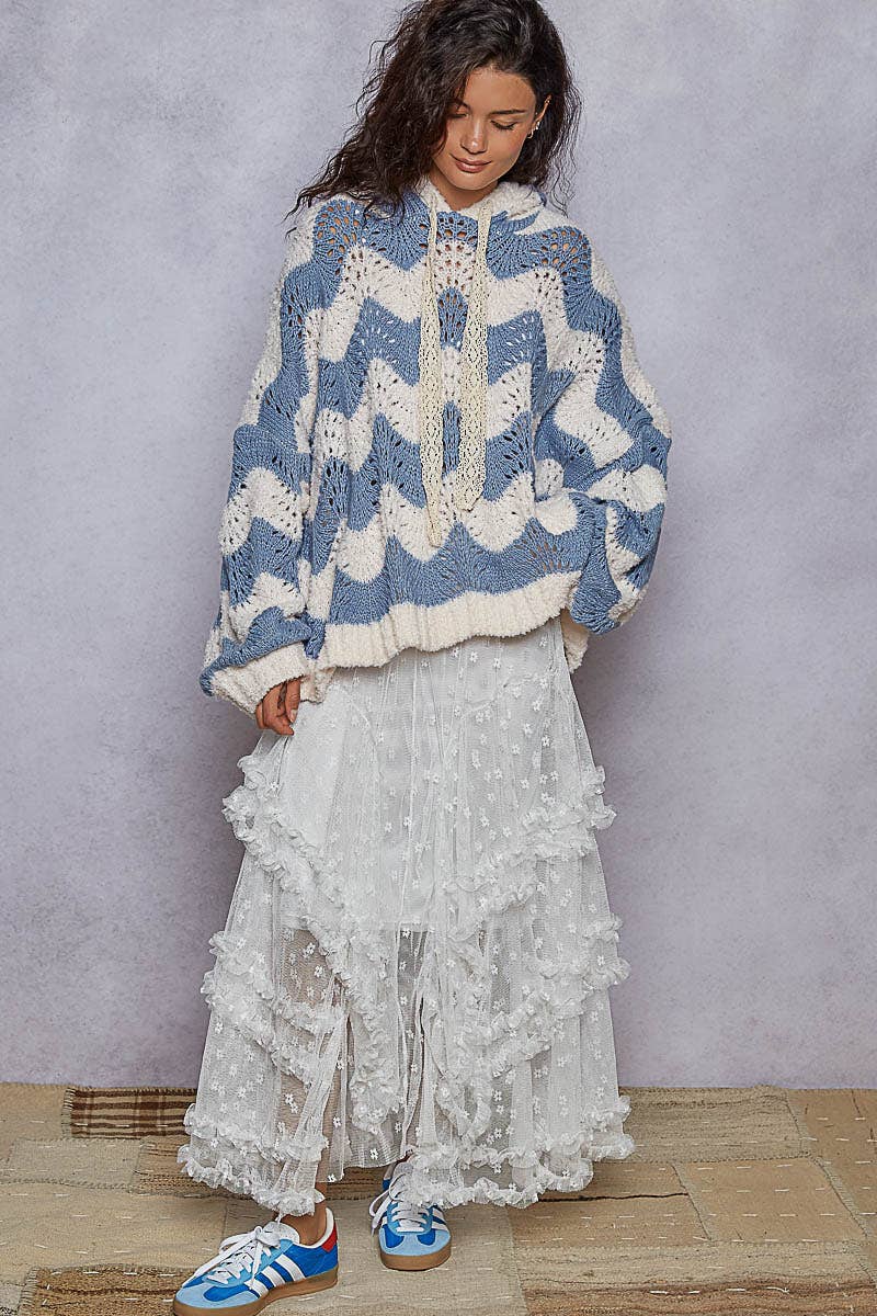 Ruffle Lace Skirt