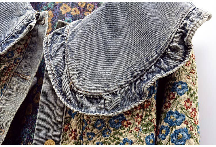 Lettie Denim Cropped Jacket
