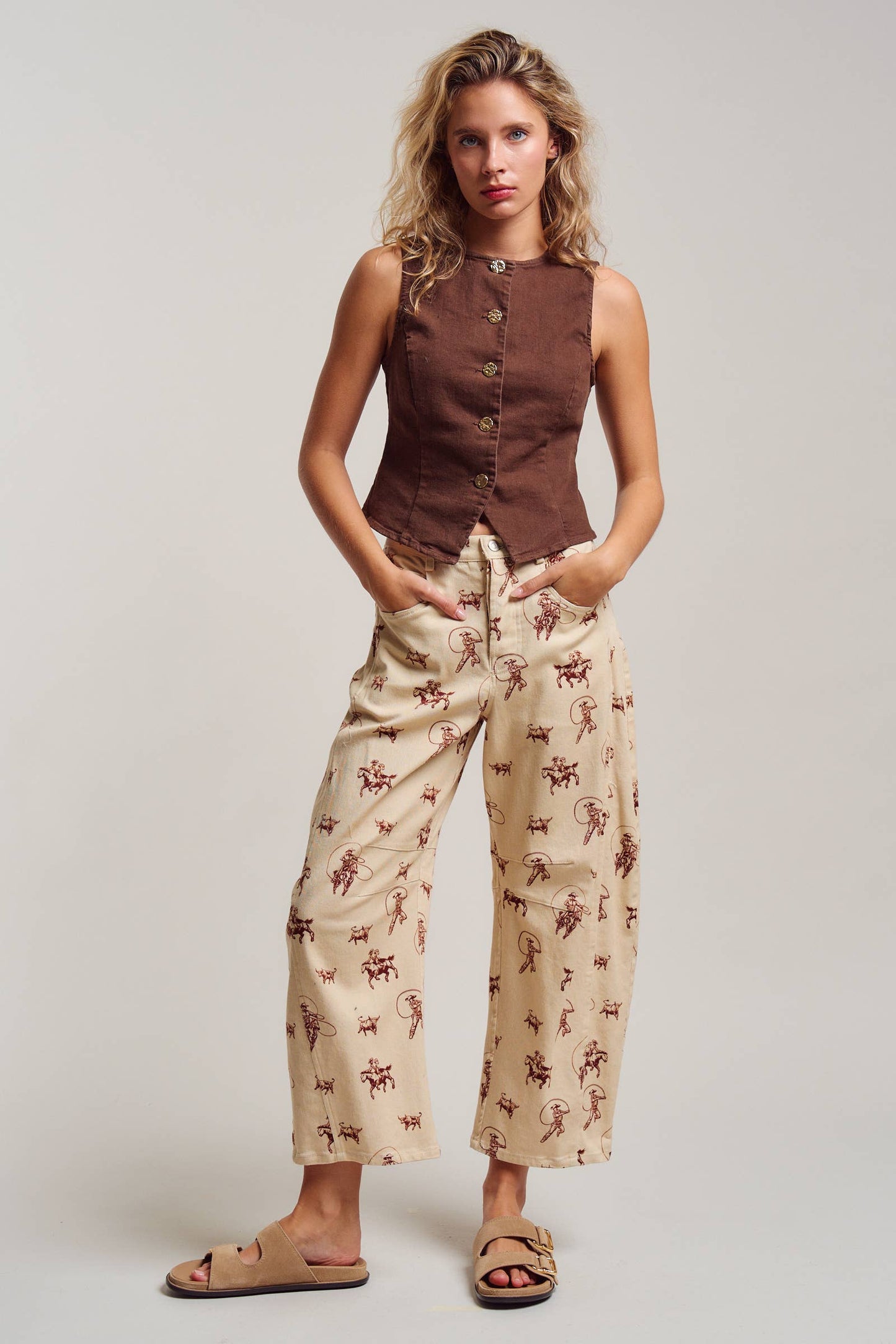 Lasso Barrel Pants