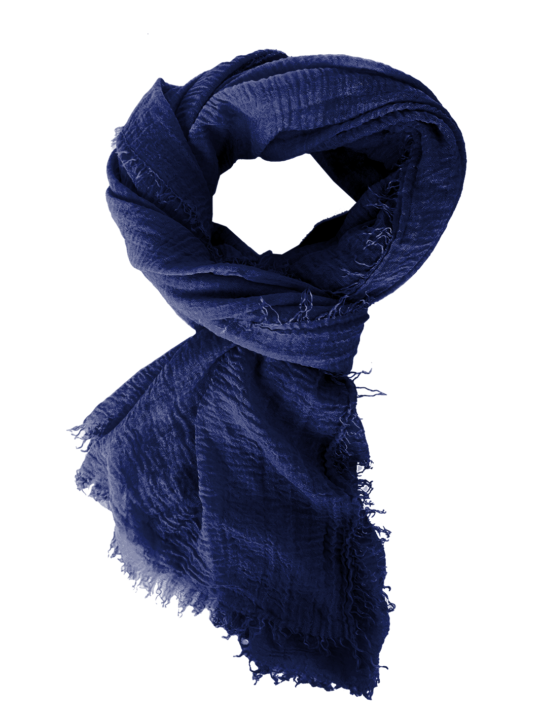 Boho Scarf - Cobalt