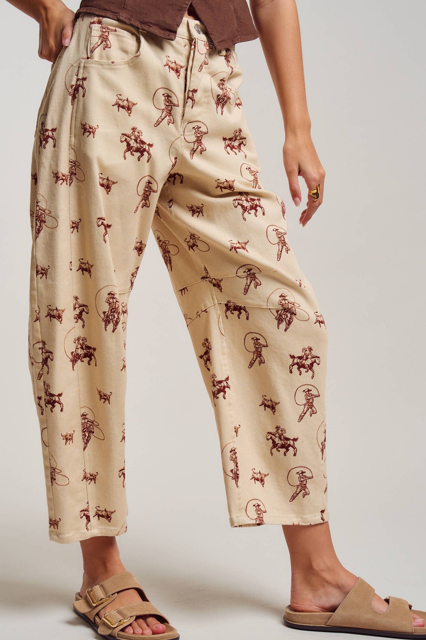 Lasso Barrel Pants