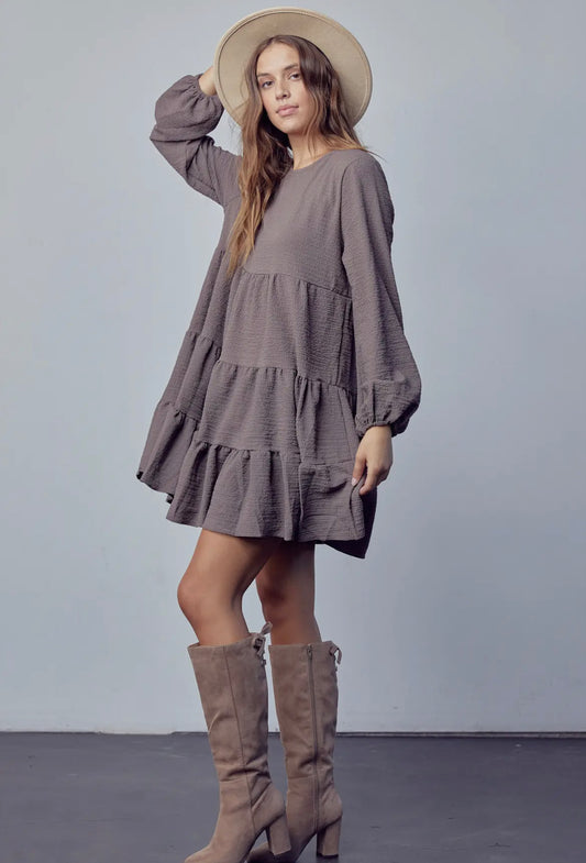 Janet Dress (taupe)