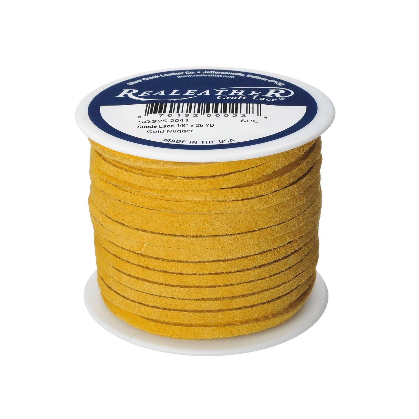 Suede Lace Spool, 1/8" x 25 yds Jewelry Apparel Fringe