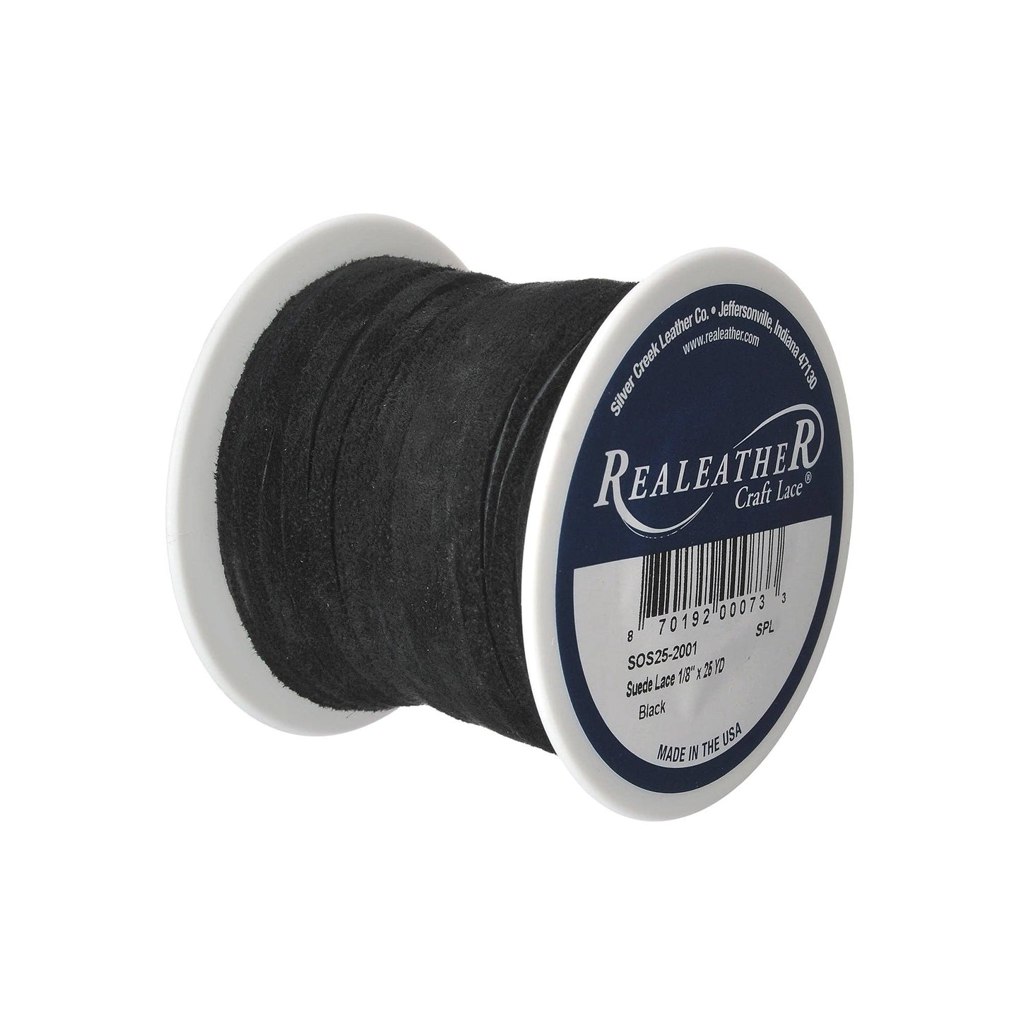 Suede Lace Spool, 1/8" x 25 yds Jewelry Apparel Fringe