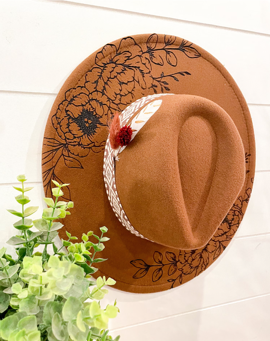 Southwest floral Hat