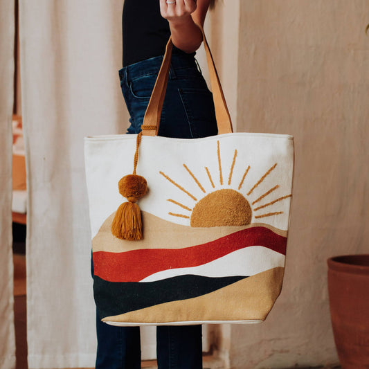 Sunrise Scene Tote