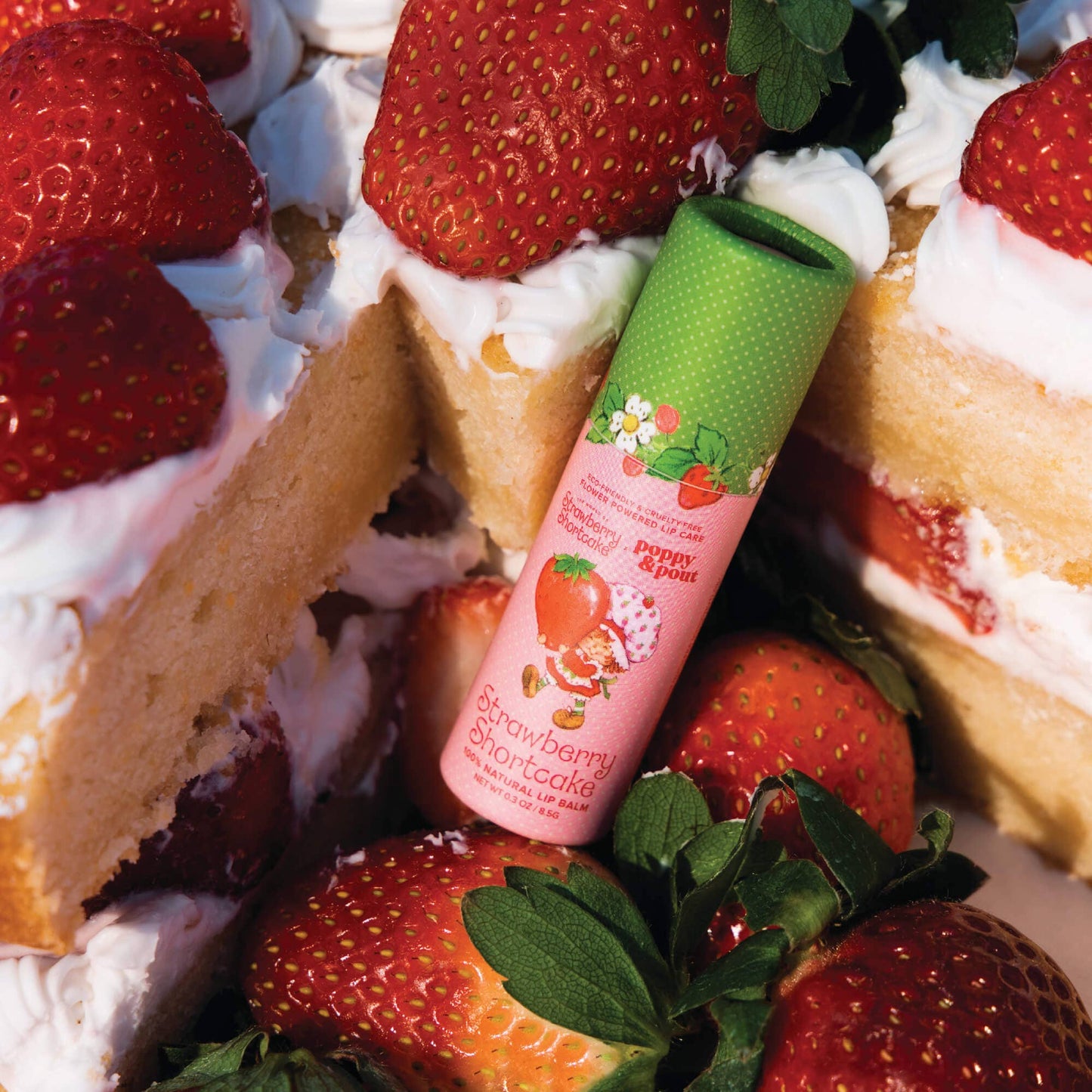 Lip Balm, Strawberry Shortcake
