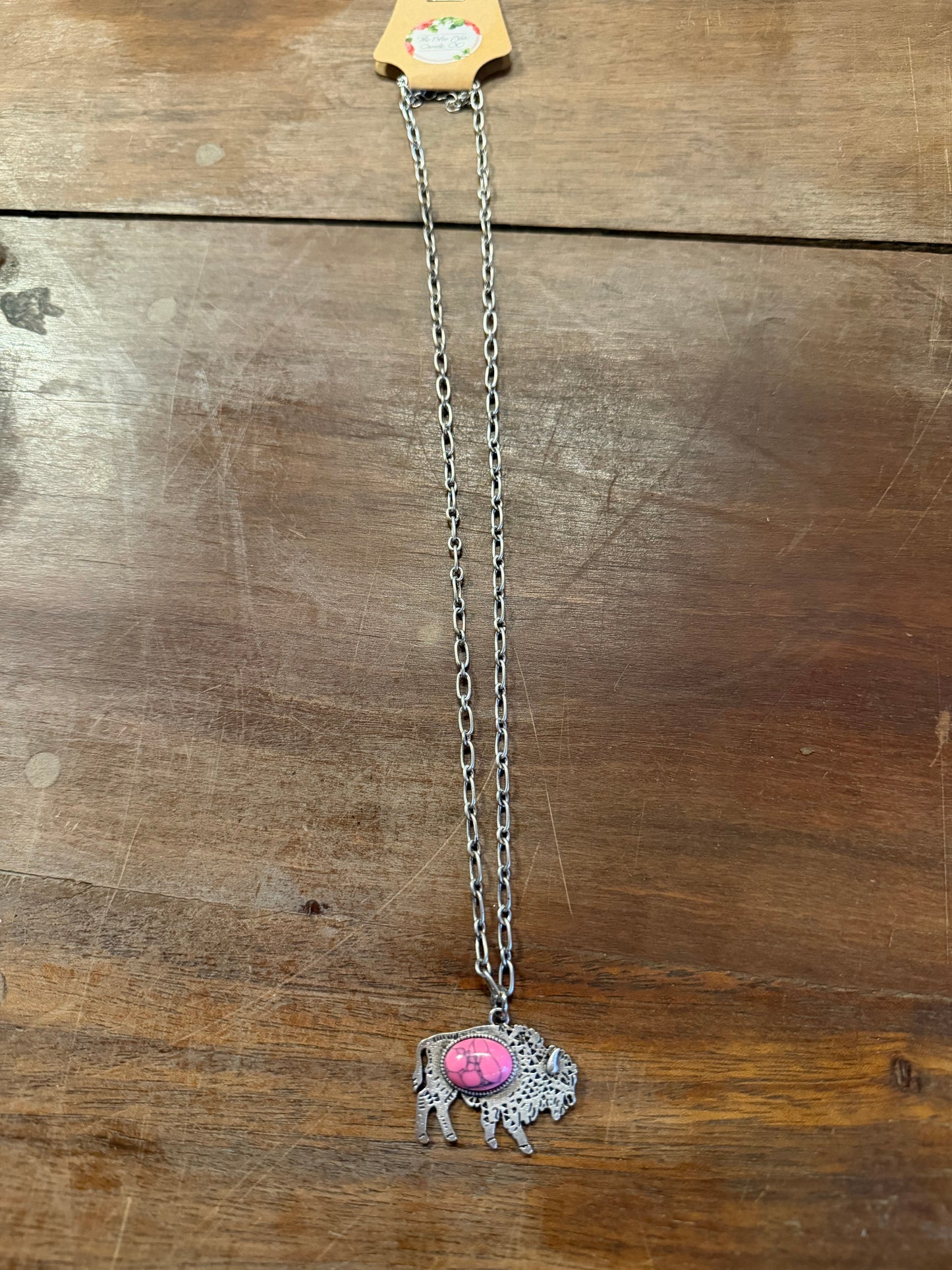 Turquoise Buffalo Necklace