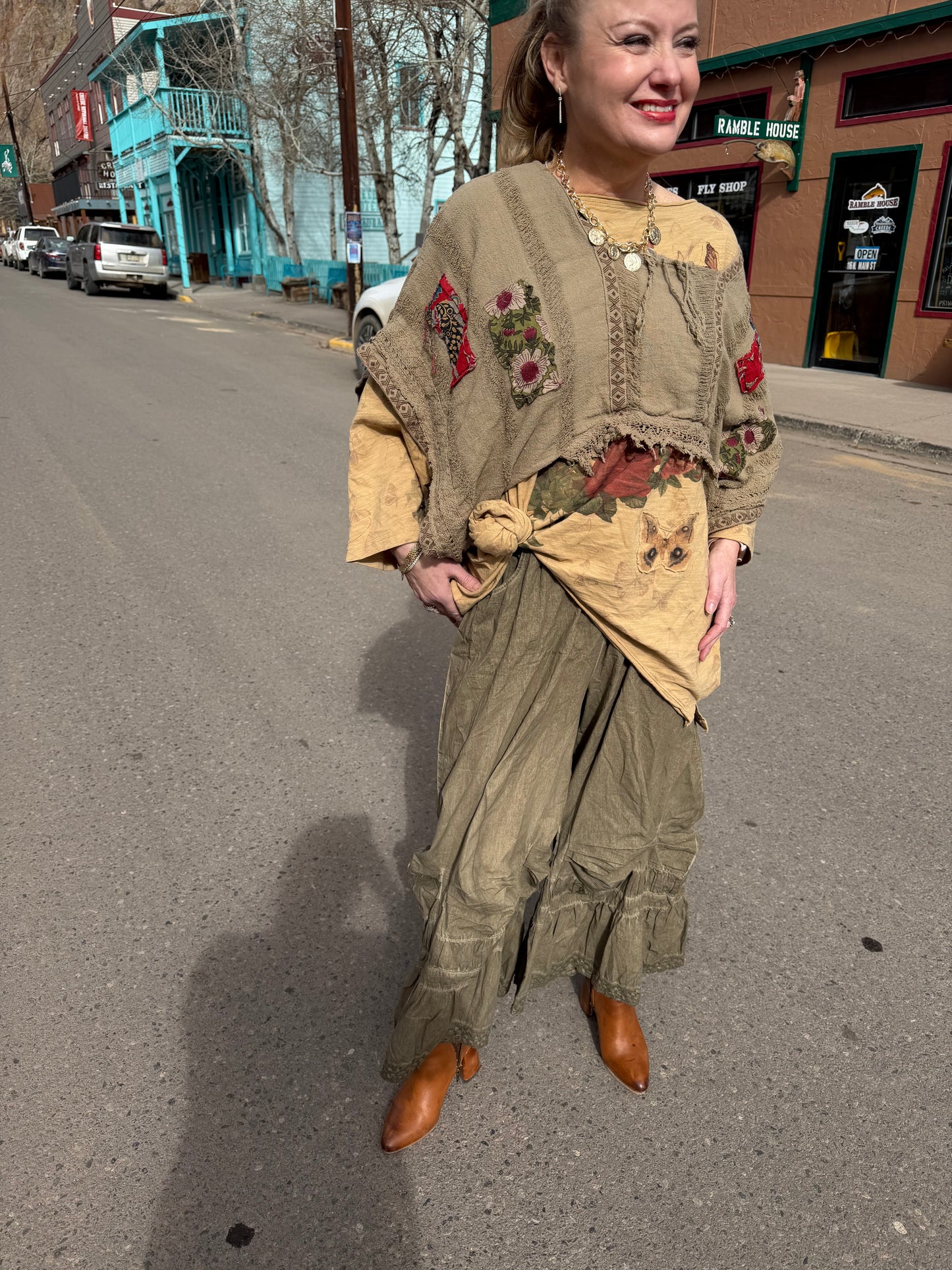 Gather Together Bloomers - Chocolate