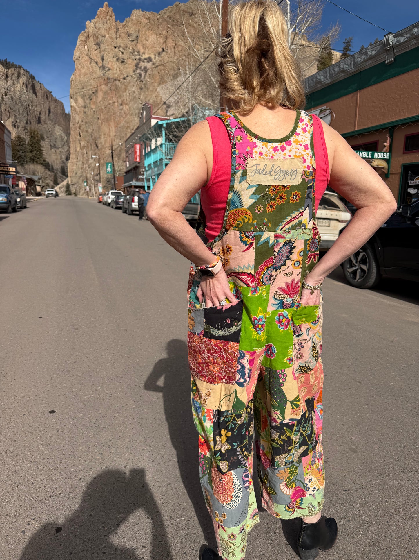 Patchwork Gardens Overalls