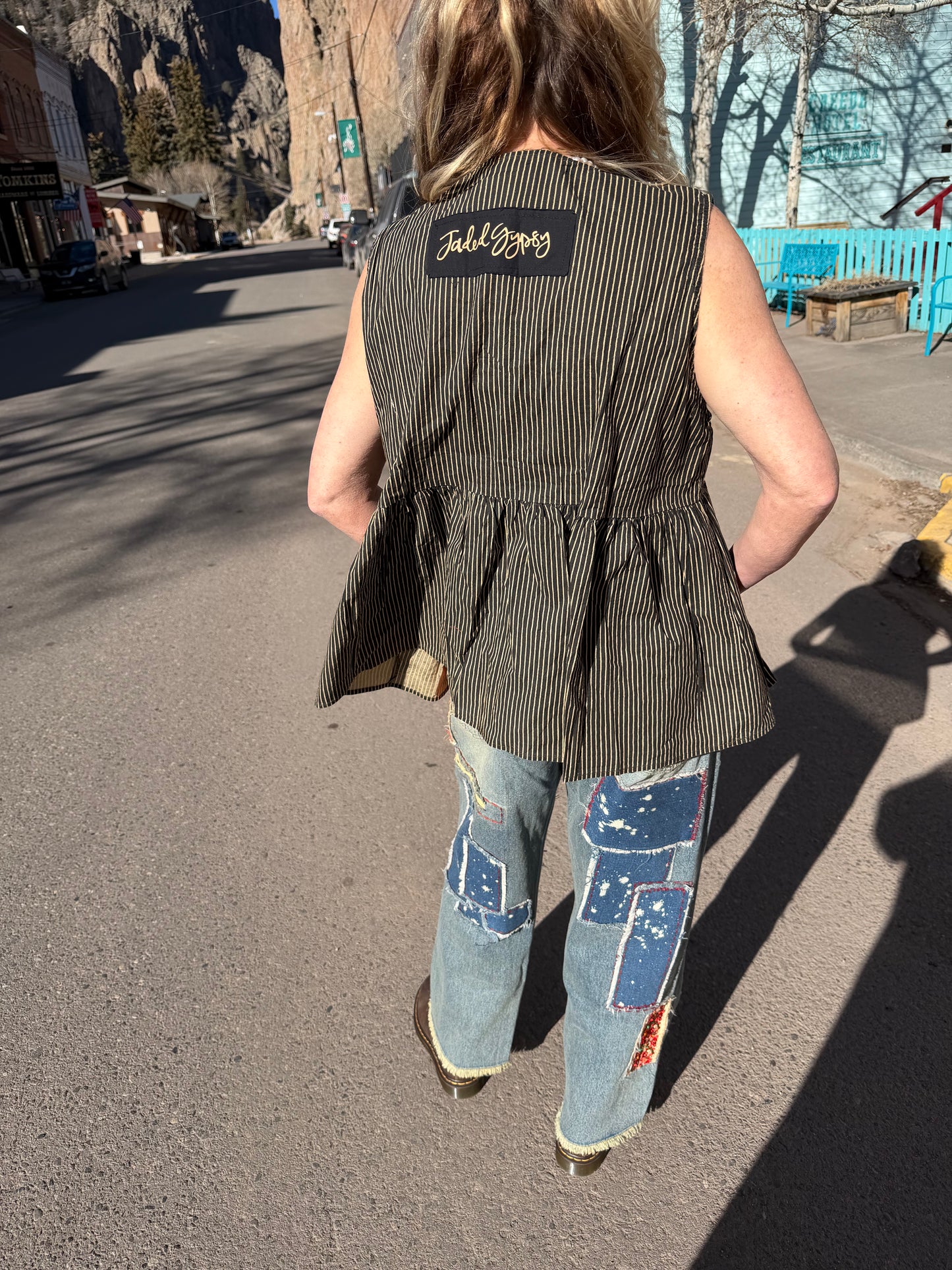 Garden Splatter Jeans