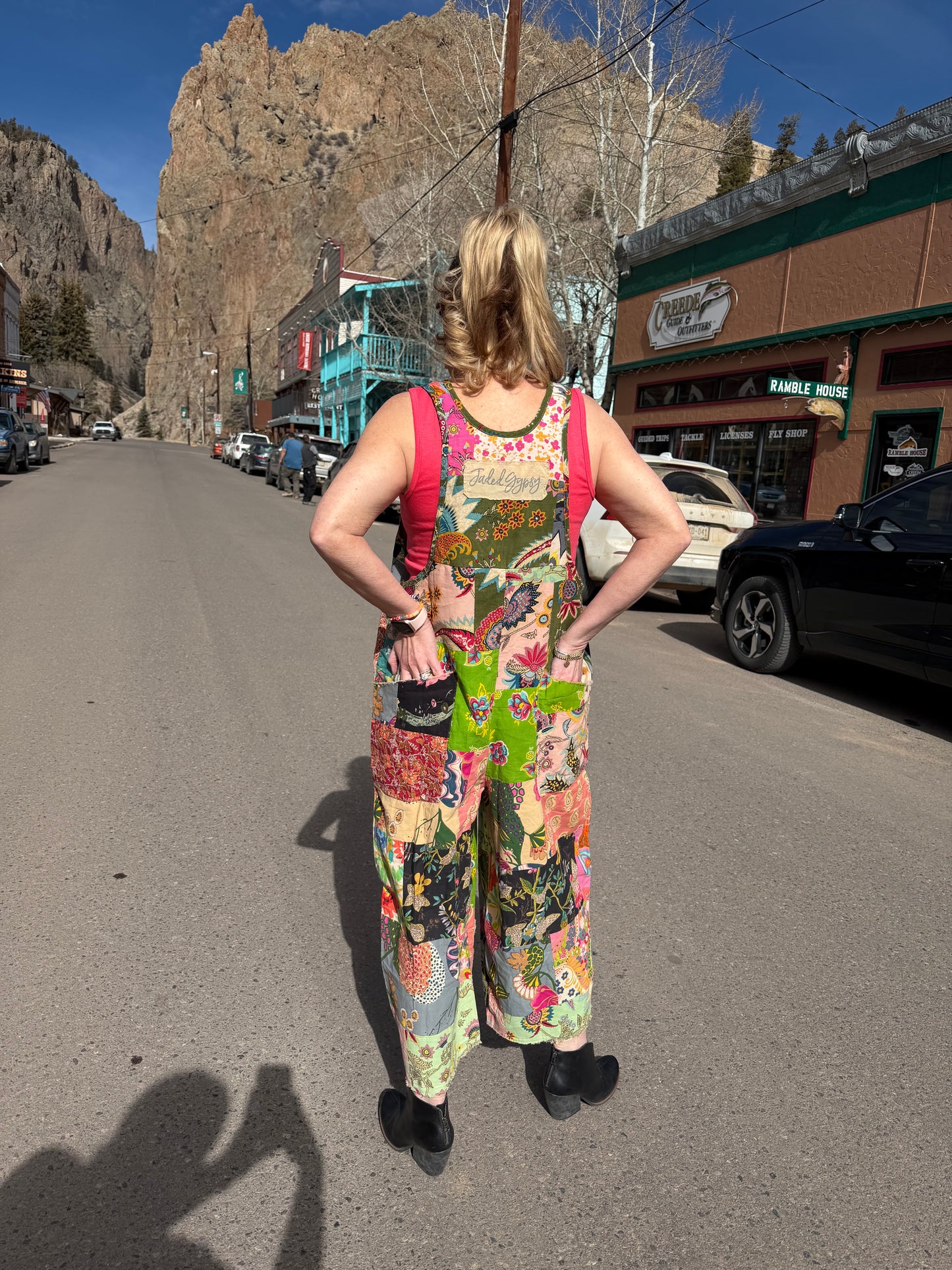 Patchwork Gardens Overalls