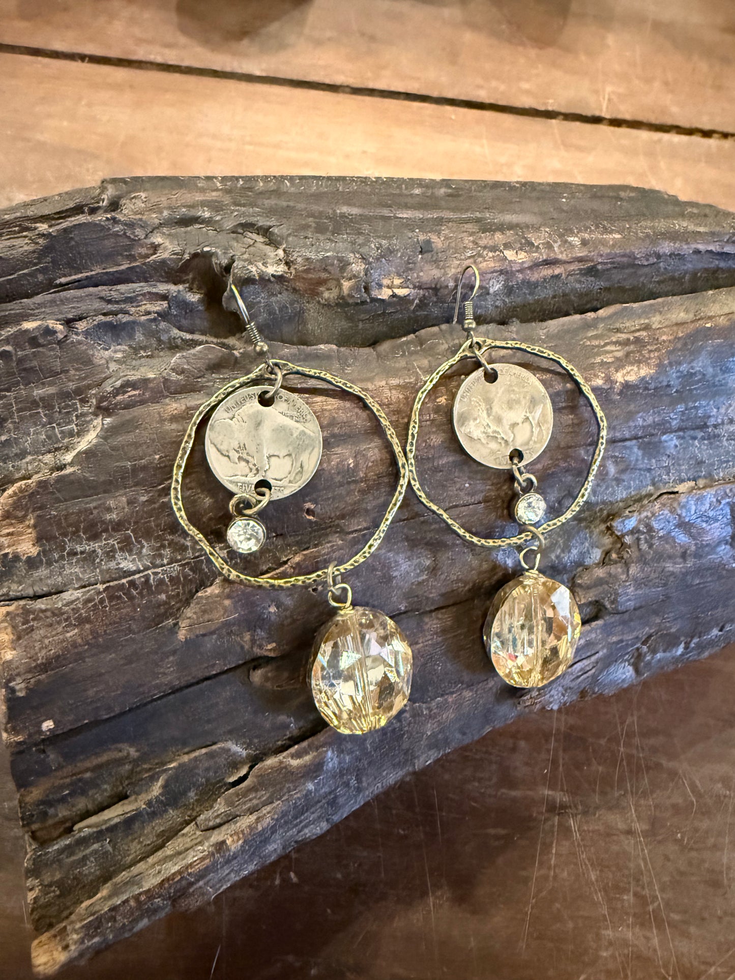 Trea Nickel Earrings