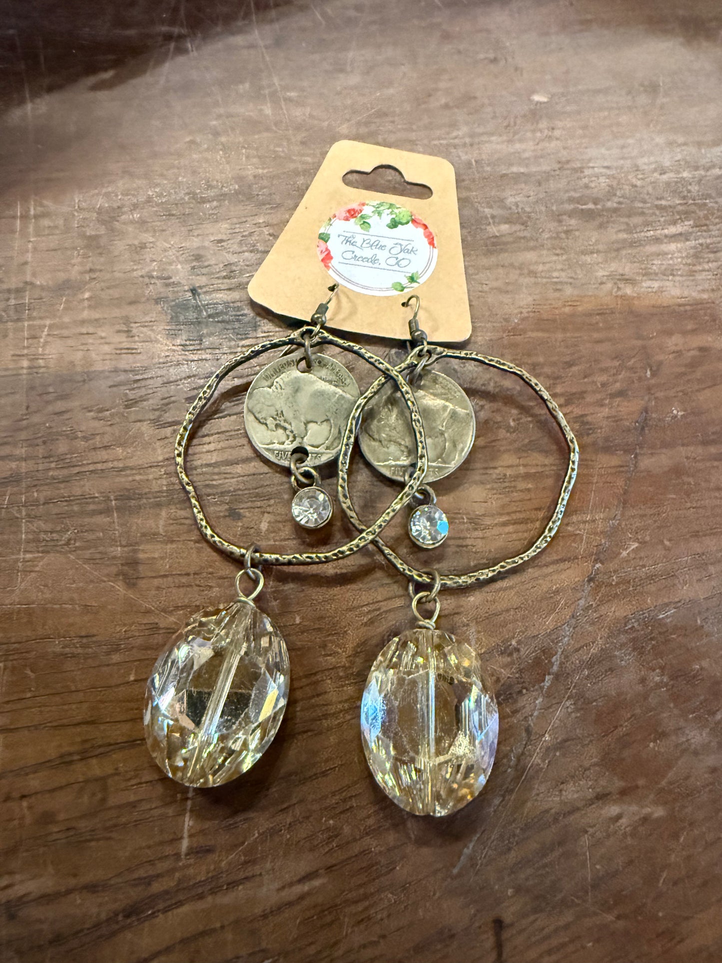 Trea Nickel Earrings