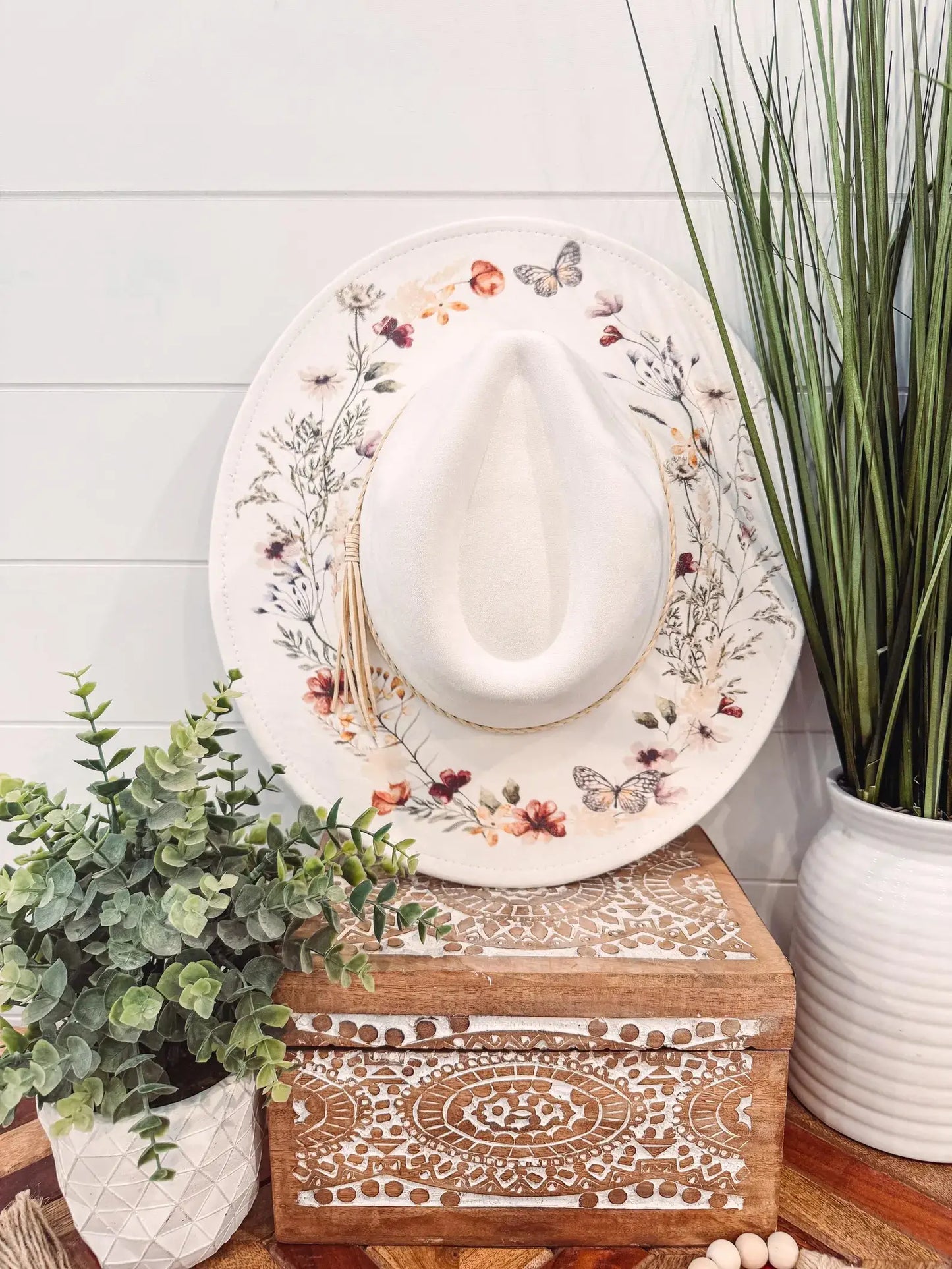 Upper floral Hat