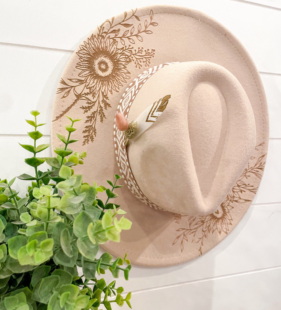 Southwest floral Hat
