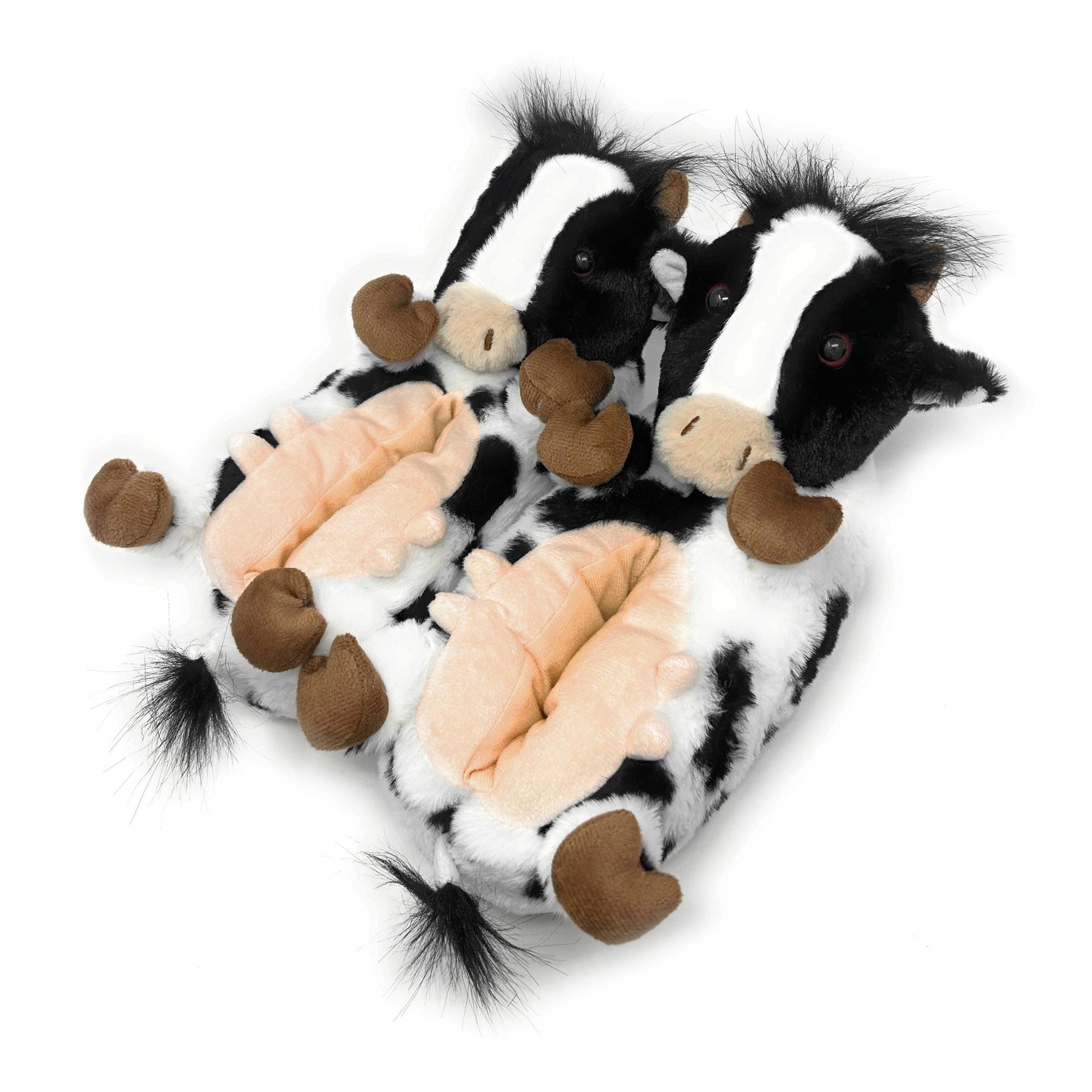 Howdy Cow | Kid's Funny Animal Plush Non-Slip Slippers