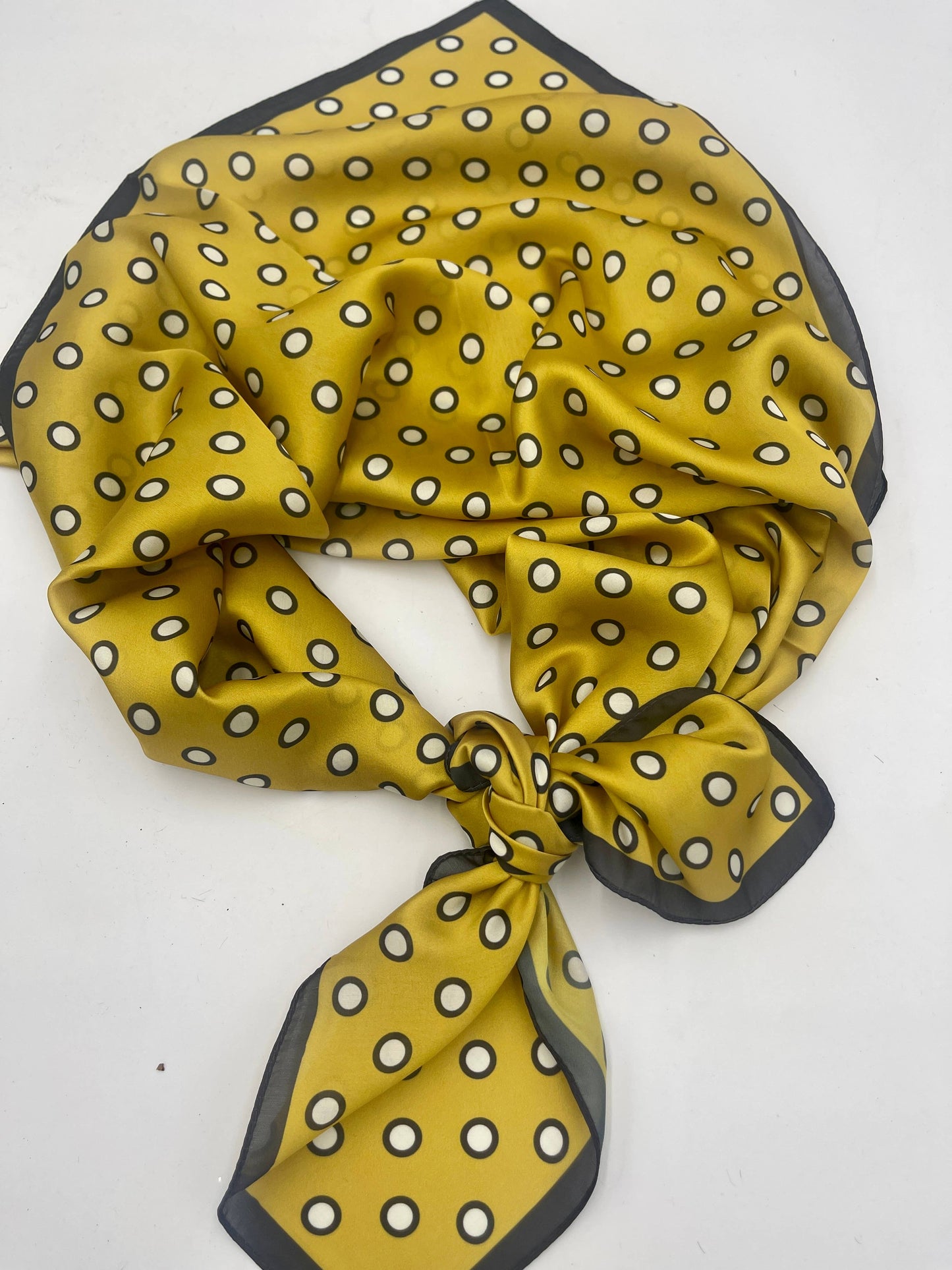 Mustard Dot Wild Rag