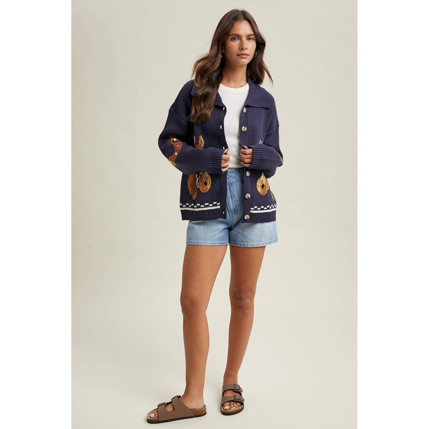 Lucky Buttoned Cardigan