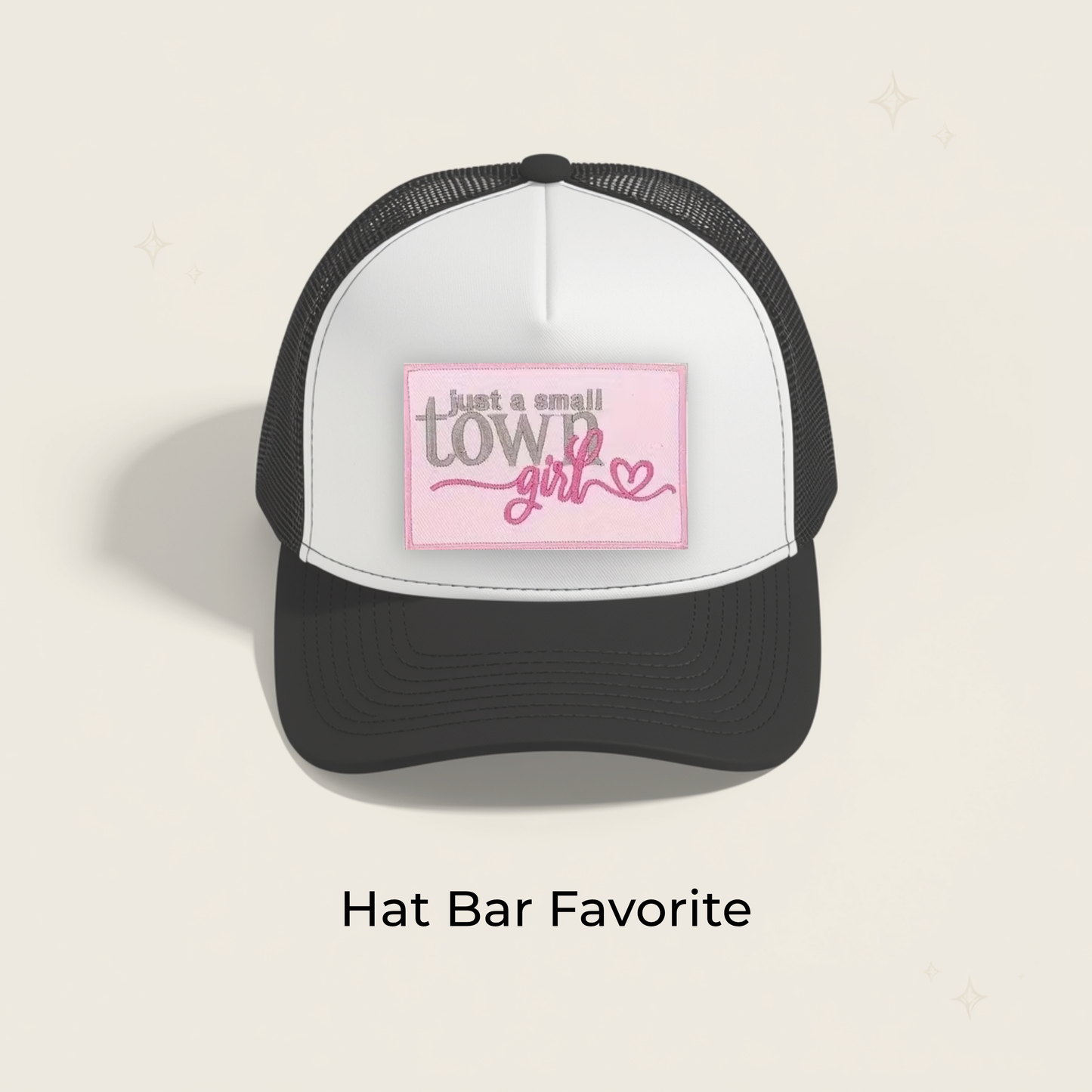 Small Town Girl Embroidered Patch