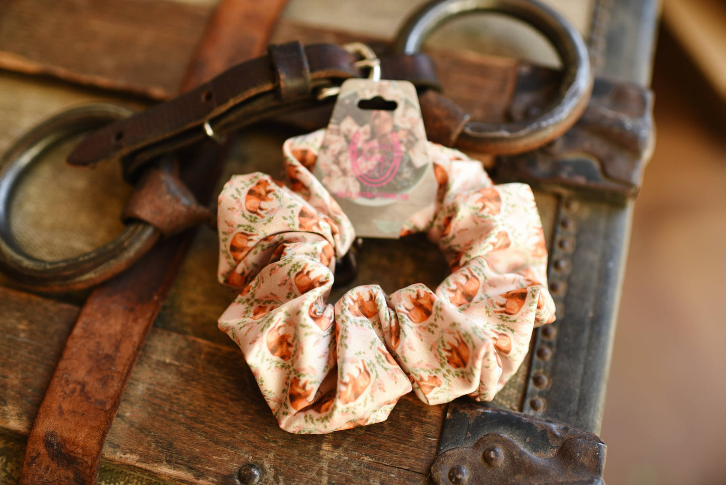 Scrunchie Cowgirl Hair Accessory