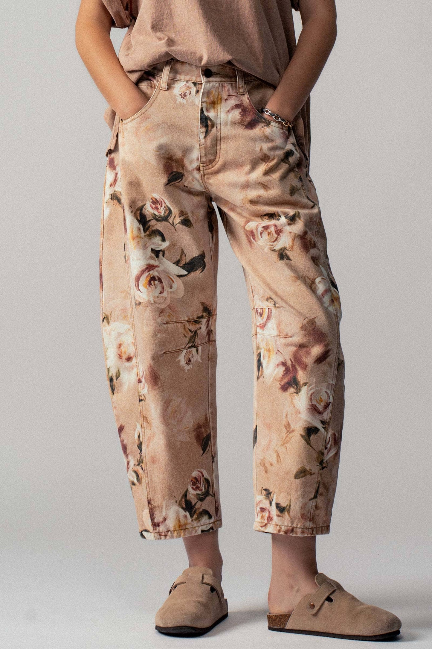 Rosey Barrel Jean
