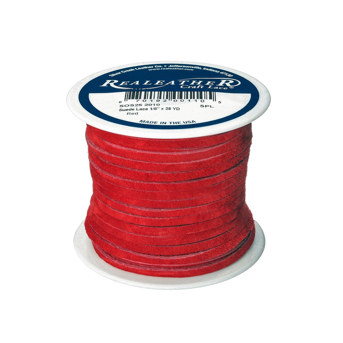 Suede Lace Spool, 1/8" x 25 yds Jewelry Apparel Fringe