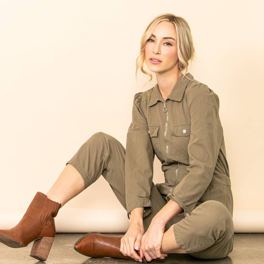 Pixie Utility Coverall Jumpsuit