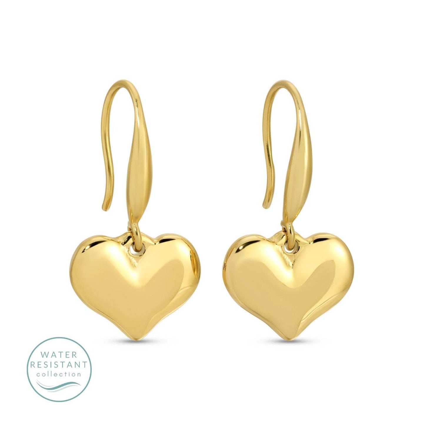 Heart Drop Earrings