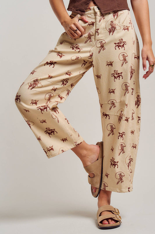 Lasso Barrel Pants