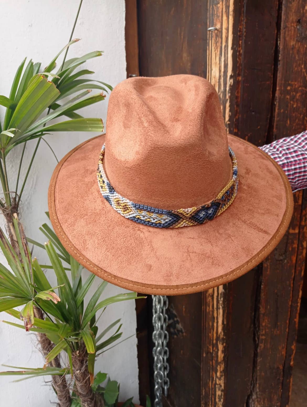 Thin Mexican braided hat band