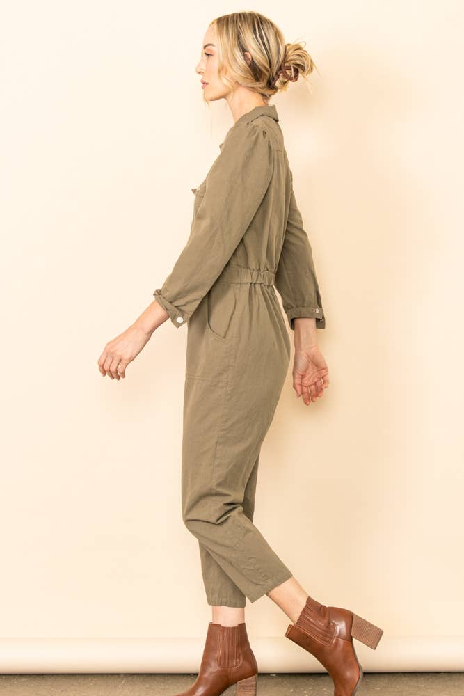 Pixie Utility Coverall Jumpsuit