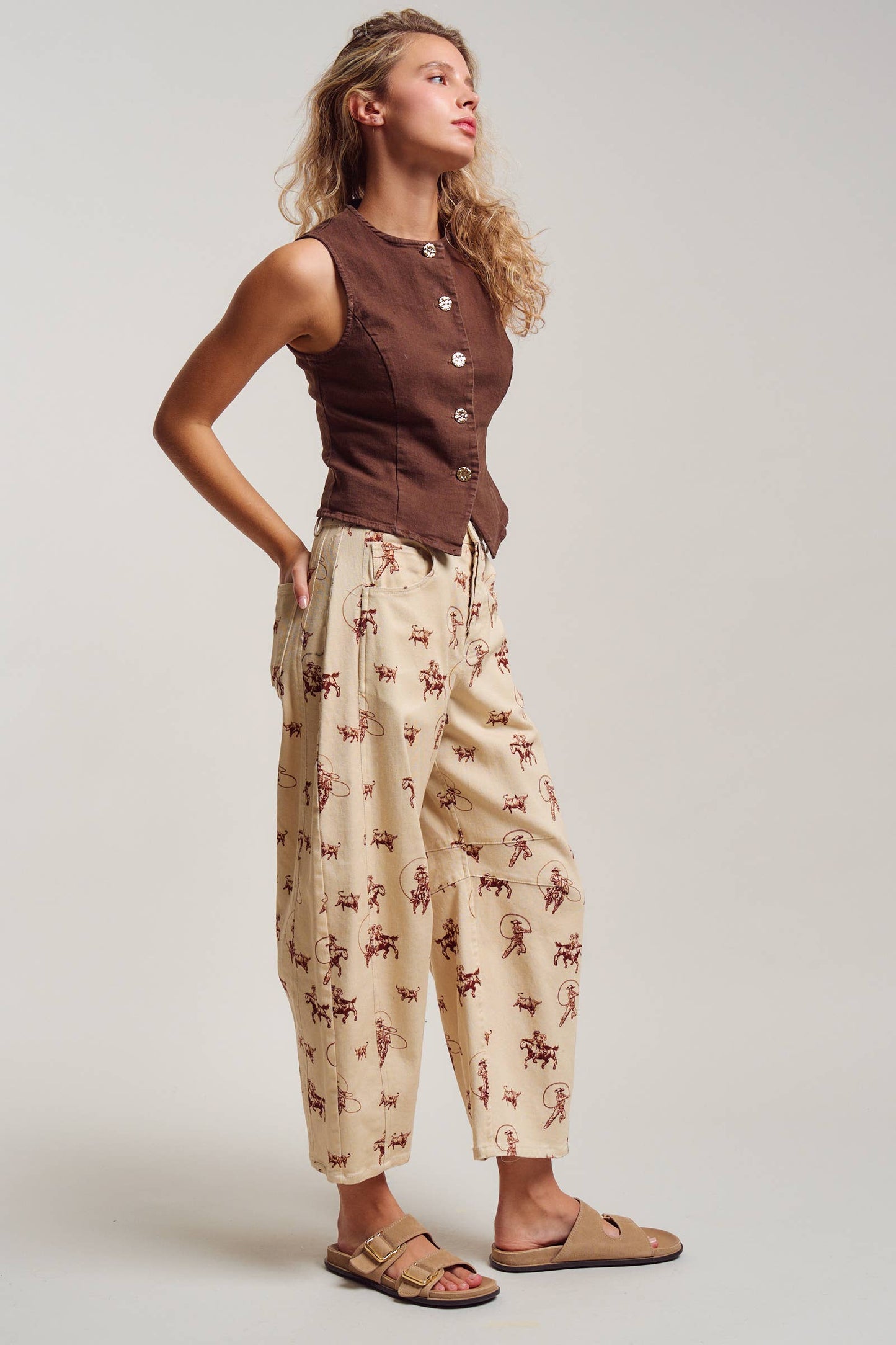 Lasso Barrel Pants