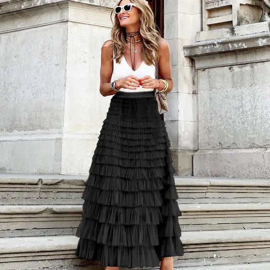 Cam Tiered Skirt