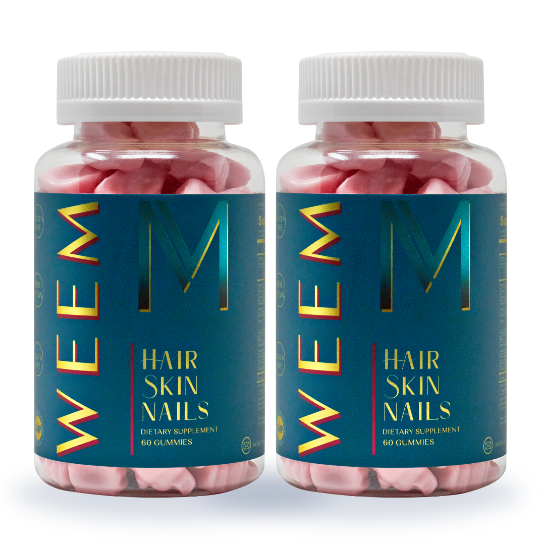 Hair, Skin & Nails Gummies – Grow Thicker, Fuller Hair