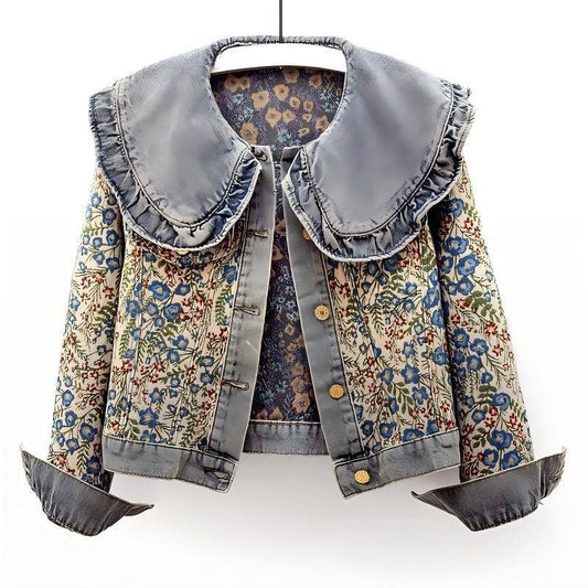 Lettie Denim Cropped Jacket