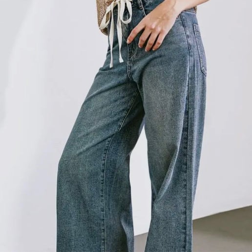 Clover Draw String Denim