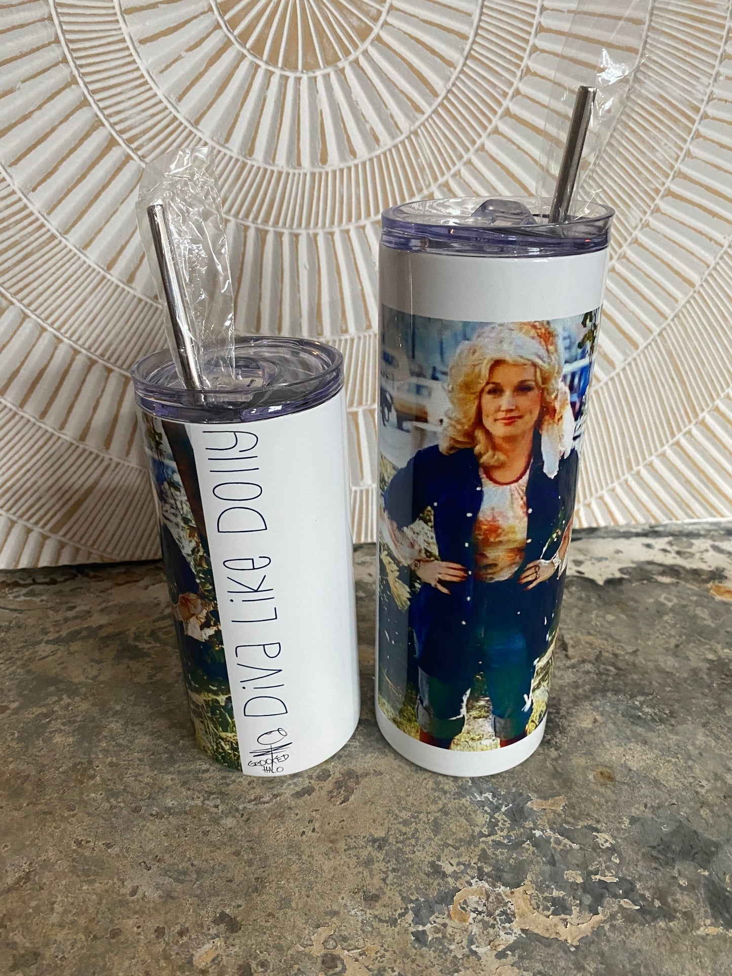 Diva Like Dolly Tumbler & Coozie