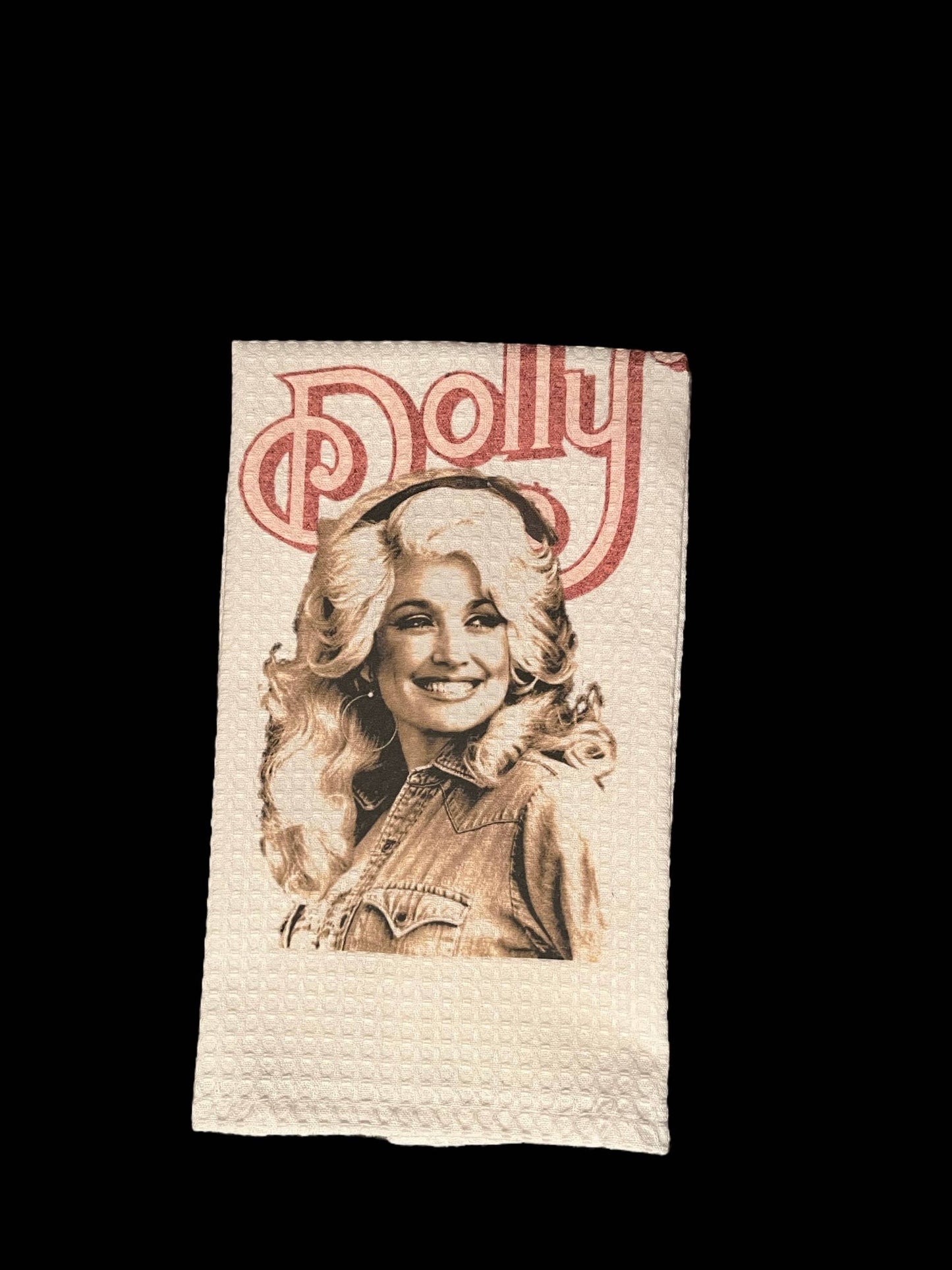 Set of Dolly Waffle Dish Towels 