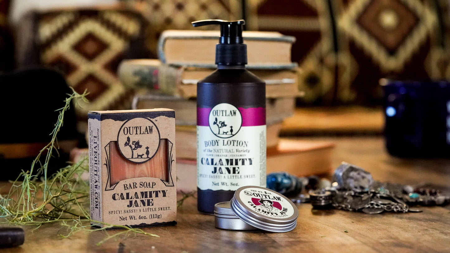 Calamity Jane Handmade Bar Soap: Spicy & Sweet