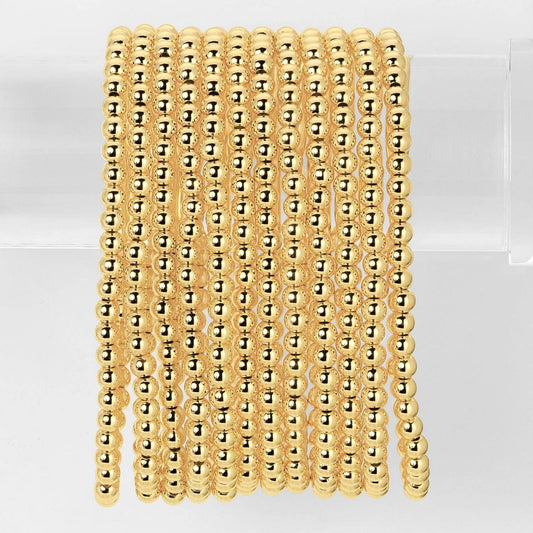 4mm Bead Stretch Bracelet