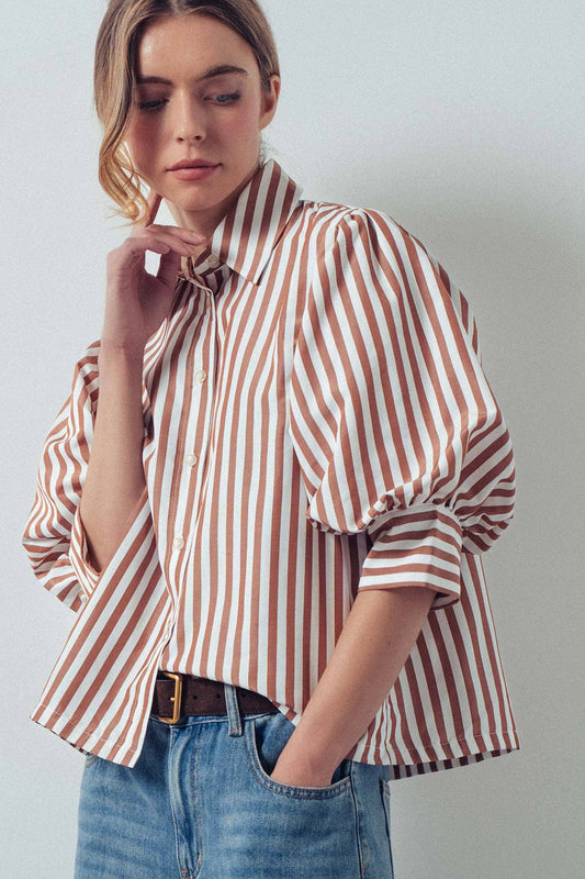 Caroline  Drop Waist Blouse