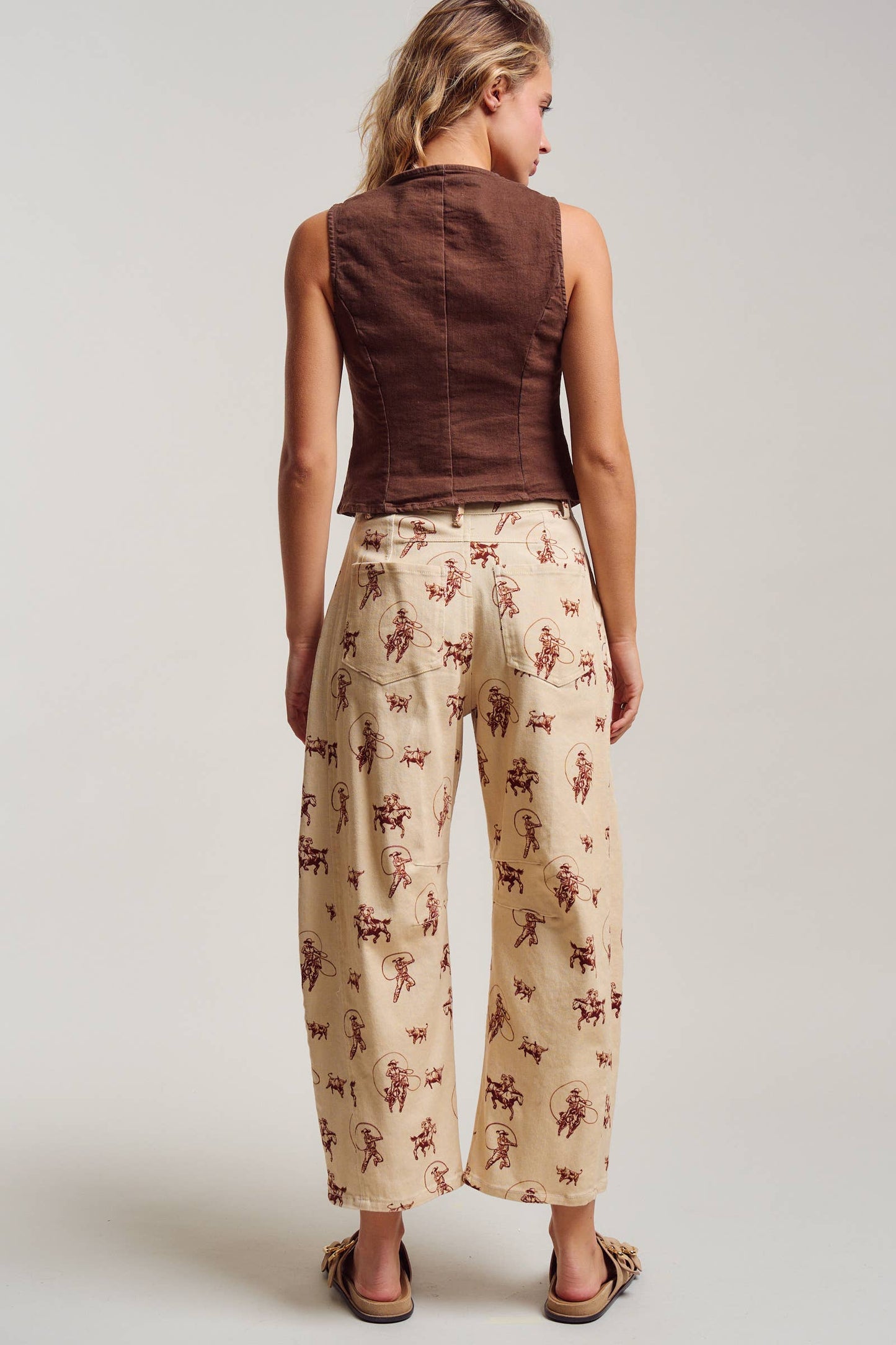 Lasso Barrel Pants