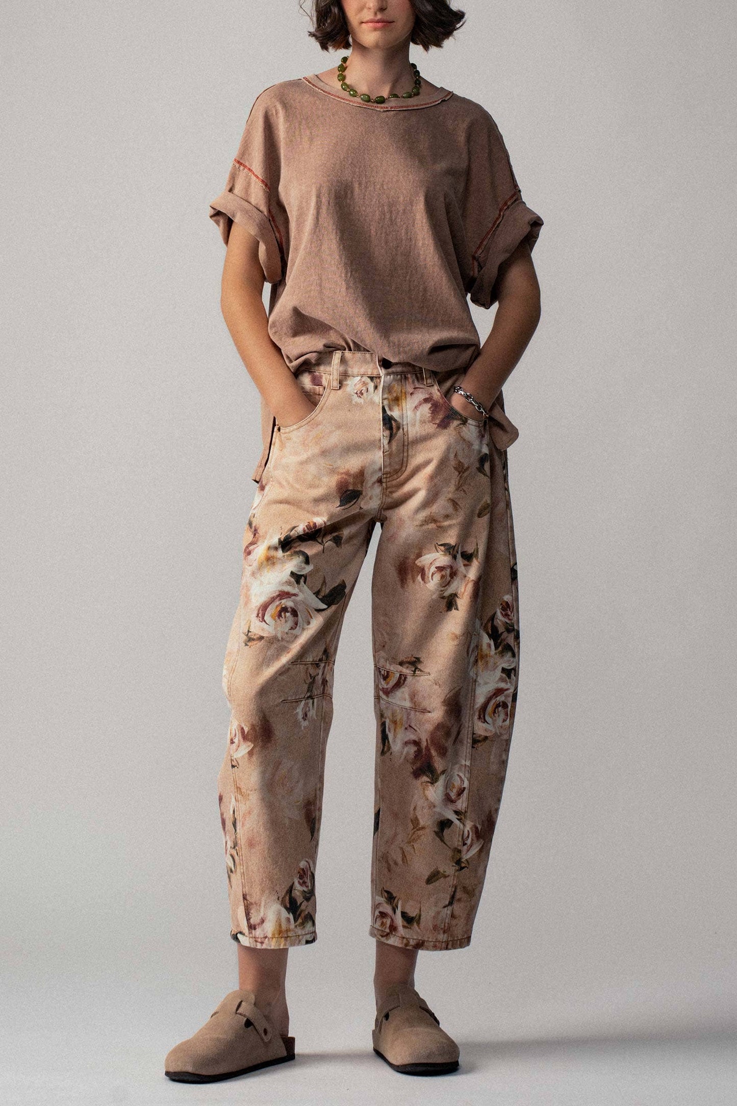 Rosey Barrel Jean