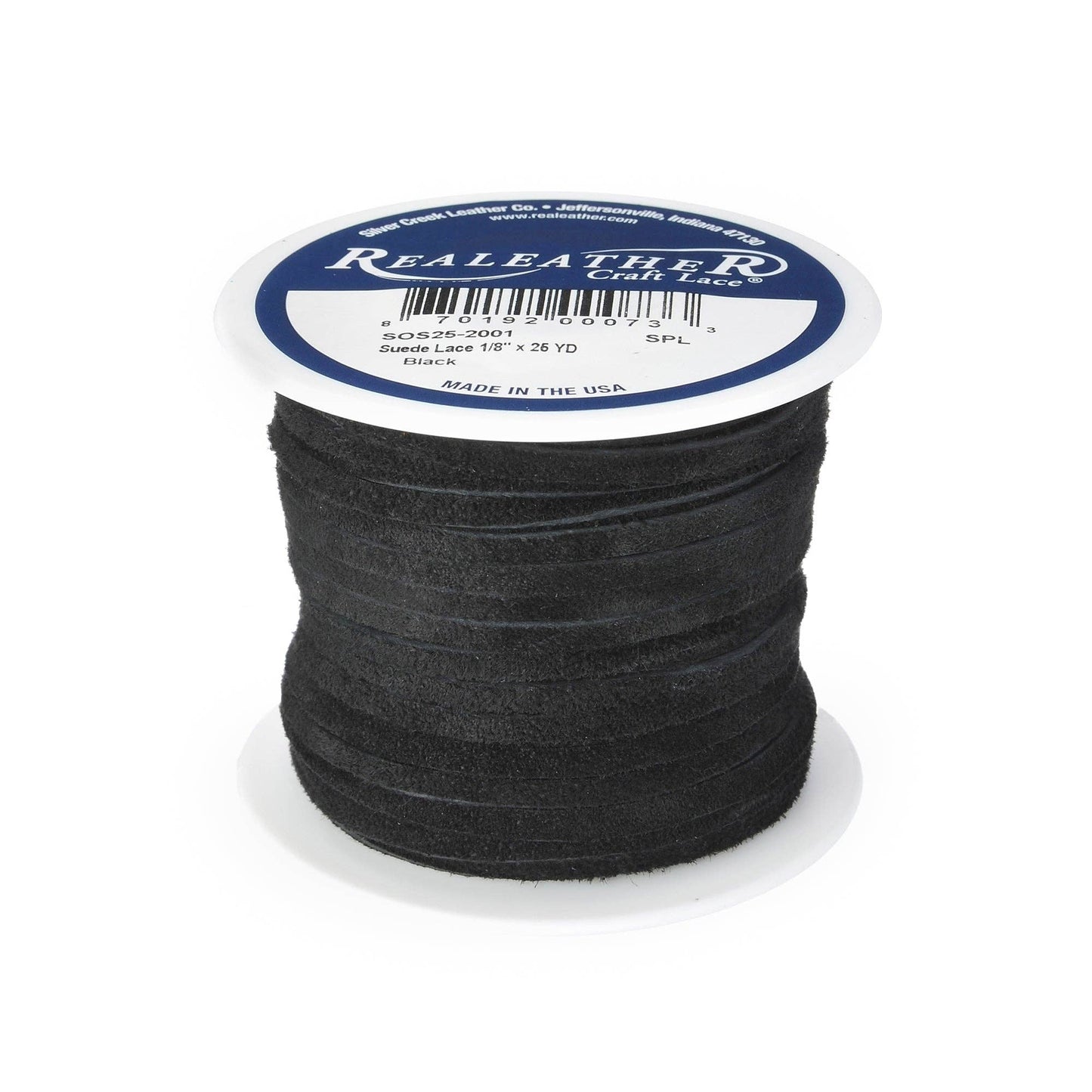 Suede Lace Spool, 1/8" x 25 yds Jewelry Apparel Fringe