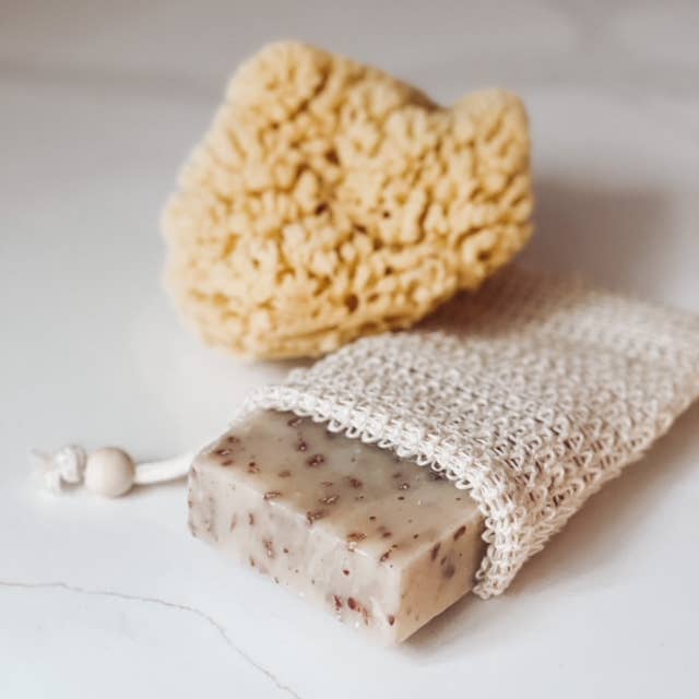 Milk + Honey : Bath Soap ( moisturize goat's milk handmade )