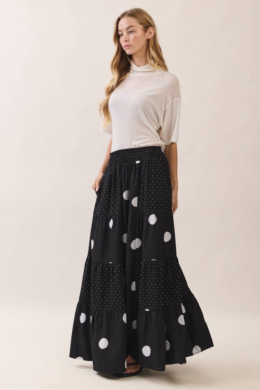 Ditsy Maxi Skirt