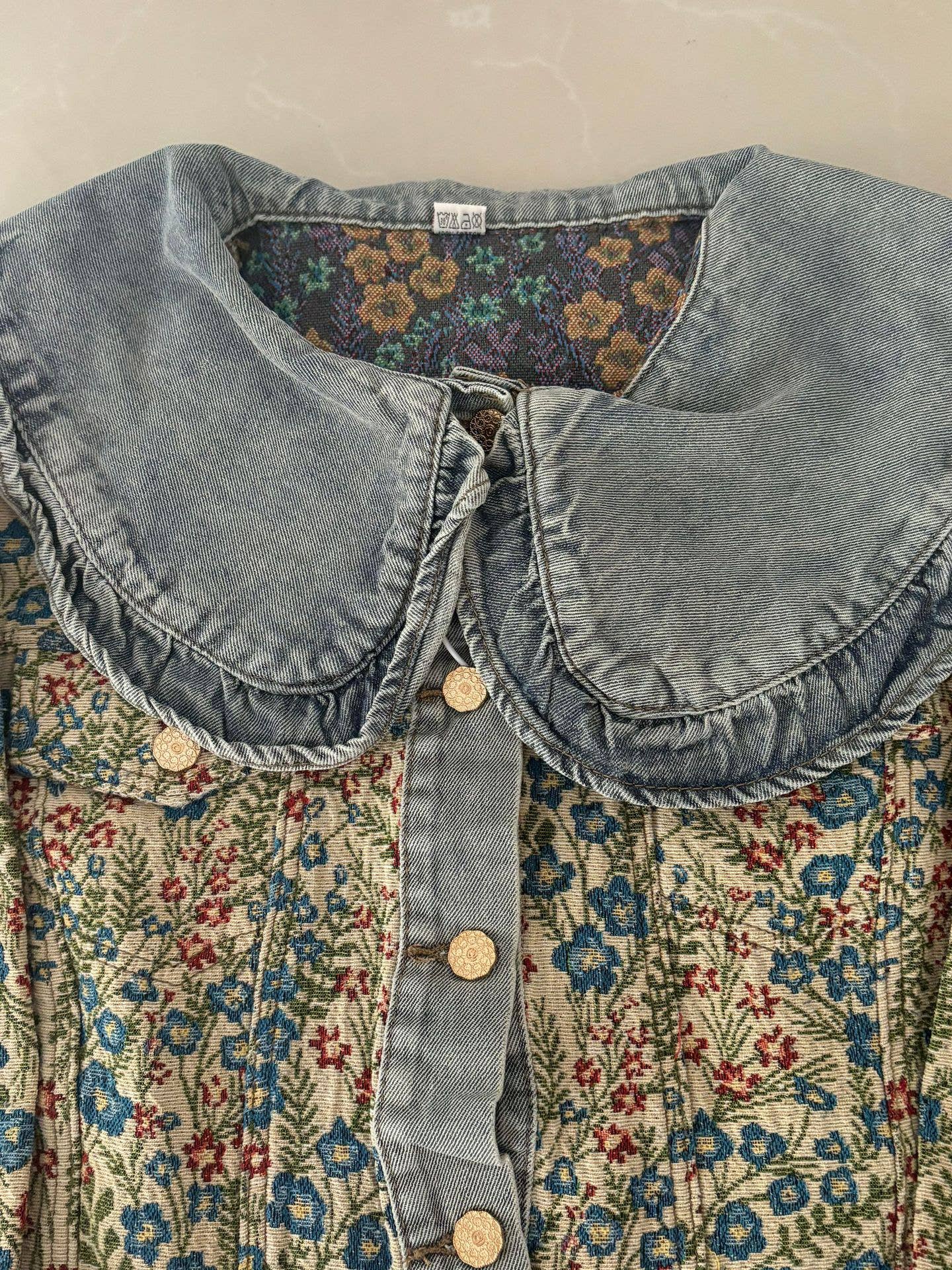 Lettie Denim Cropped Jacket